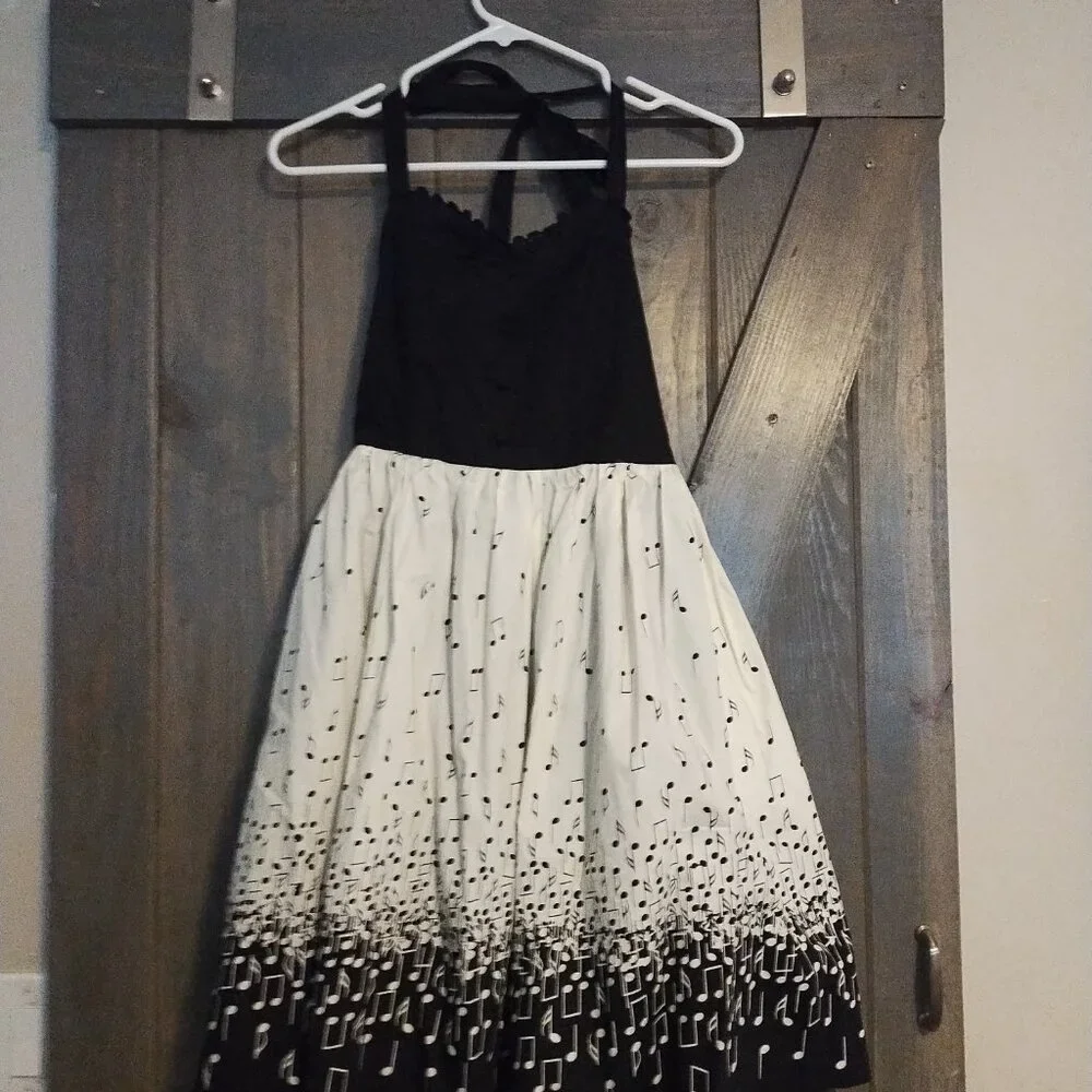 Hot Topic Musical Note Dress Size Small NWT - Picture 4 of 7